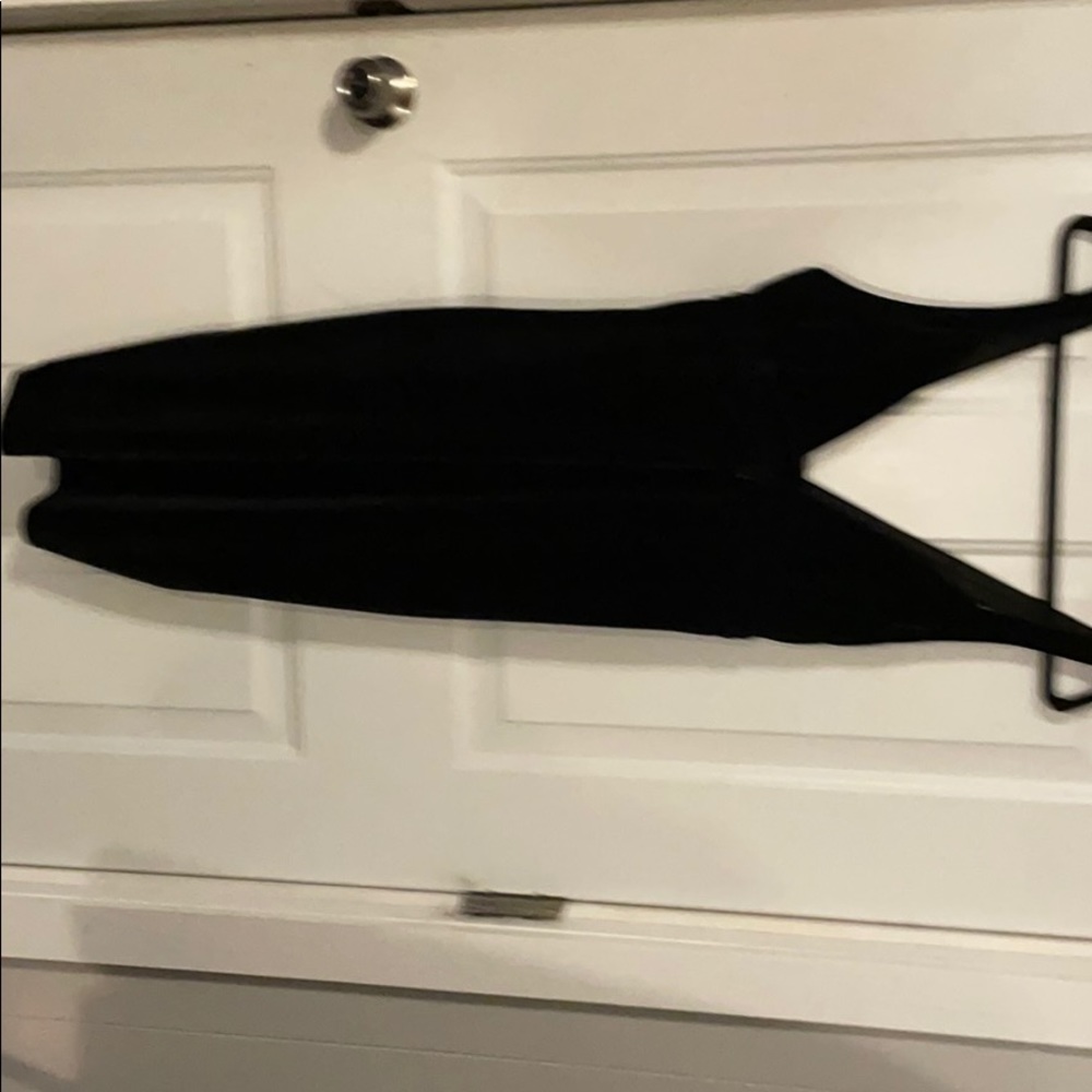 Black velvet/valour dress from Express